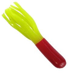 Southern Pro Capp&Coleman Tube 2"10ct Red/Chartreuse Glow - MarineQuest Supply