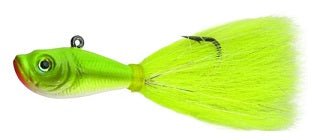 Spro Bucktail Jig 1/2oz Crazy Chartreuse - MarineQuest Supply