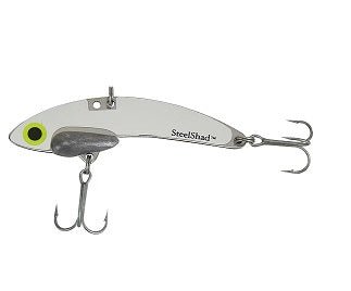 Steel Shad Original 1/4oz 2/Pak Silver/Chrome - MarineQuest Supply