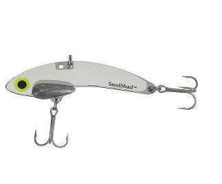 Steel Shad Original 3/8oz Silver/Chrome - MarineQuest Supply