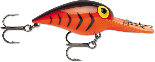 Storm Wiggle Wart 2" 3/8 Fluor Red/Black HB - MarineQuest Supply