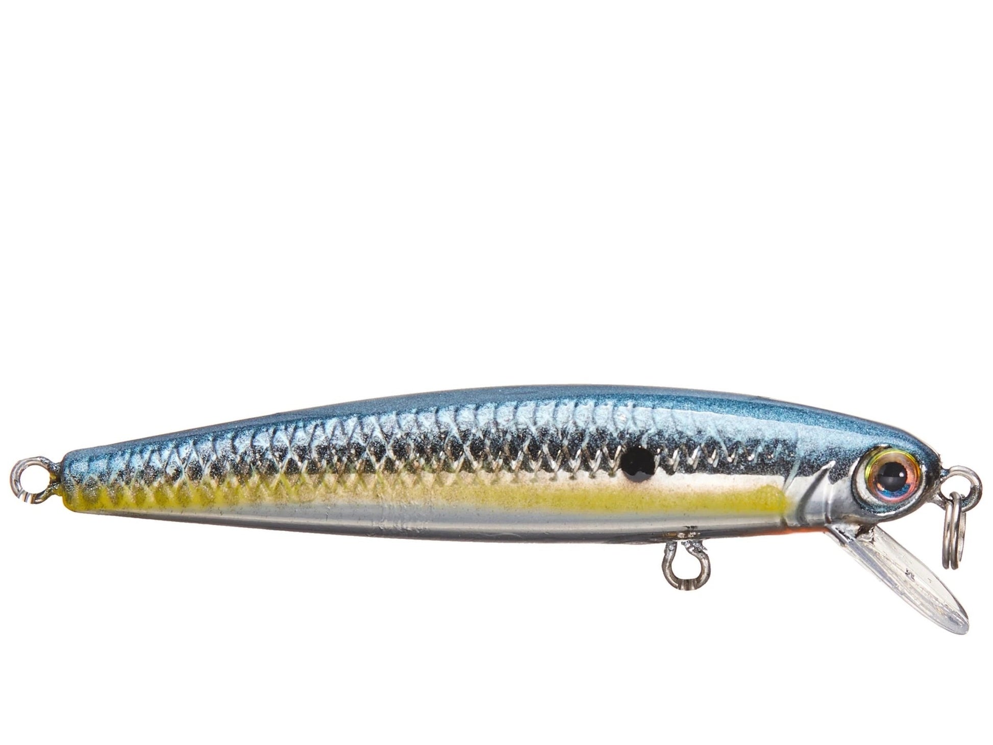 Strike King Bitsy Jerkbait 1/16oz Chrome Sexy Shad - MarineQuest Supply