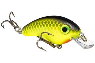 Strike King Bitsy Pond Minnow 3/32oz Black Back Chartreuse - MarineQuest Supply