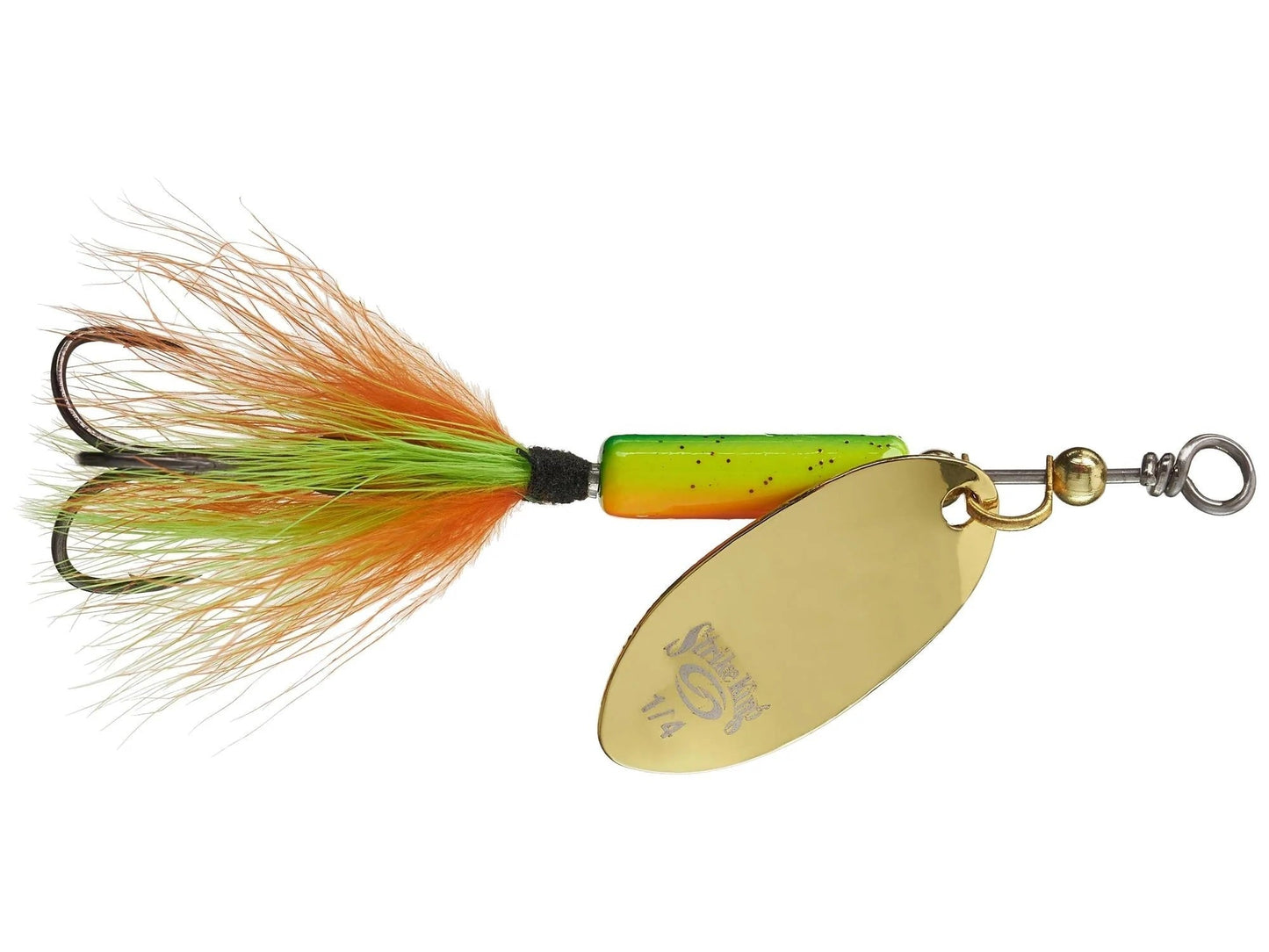Strike King Bitsy Spinner 1/8 oz Bleeding Fire Tiger - MarineQuest Supply