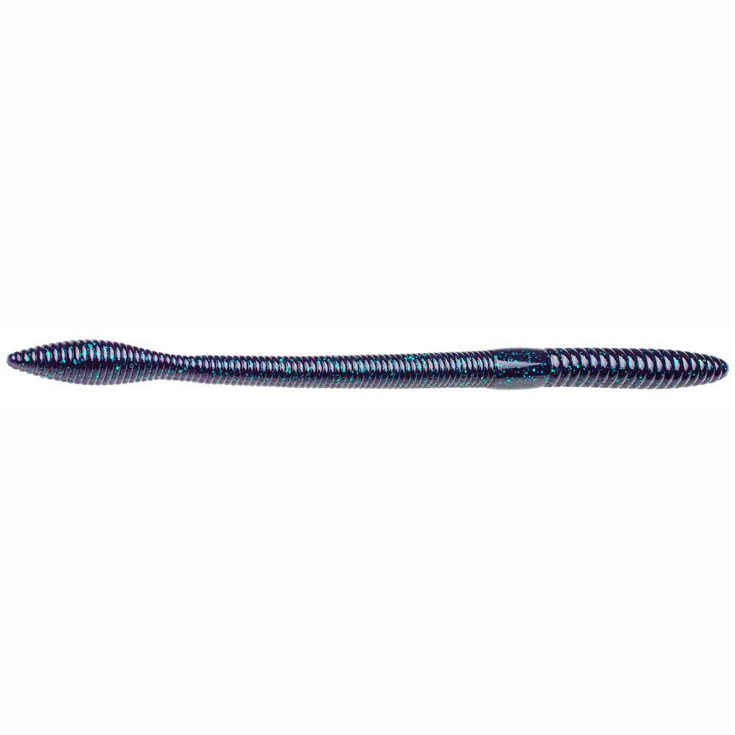 Strike King Bullworm 10in 6ct Junebug - MarineQuest Supply