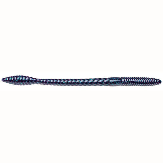 Strike King Bullworm 10in 6ct Junebug - MarineQuest Supply