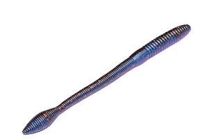 Strike King Fat Baby KVD Finesse Worm 5in 12ct Tequila Sunrise Org Flake - MarineQuest Supply
