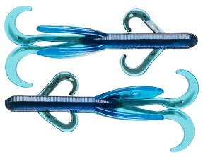 Strike King Game Hawg 4in Black Blue Swirl - MarineQuest Supply