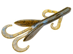 Strike King Game Hawg 4in Blue Craw Red Flake - MarineQuest Supply