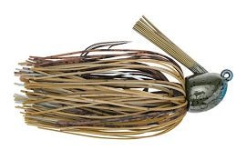 Strike King Hack Attack Fluro Jig 3/8oz Blue Craw - MarineQuest Supply