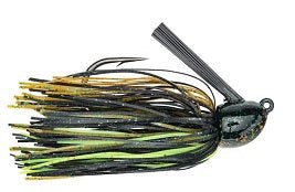 Strike King Hack Attack Fluro Jig 3/8oz Texas Craw - MarineQuest Supply