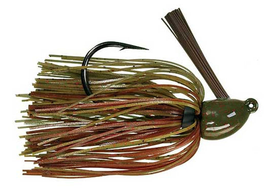 Strike King Hack Attack Jig 1/2oz Green Pumpkin Craw - MarineQuest Supply