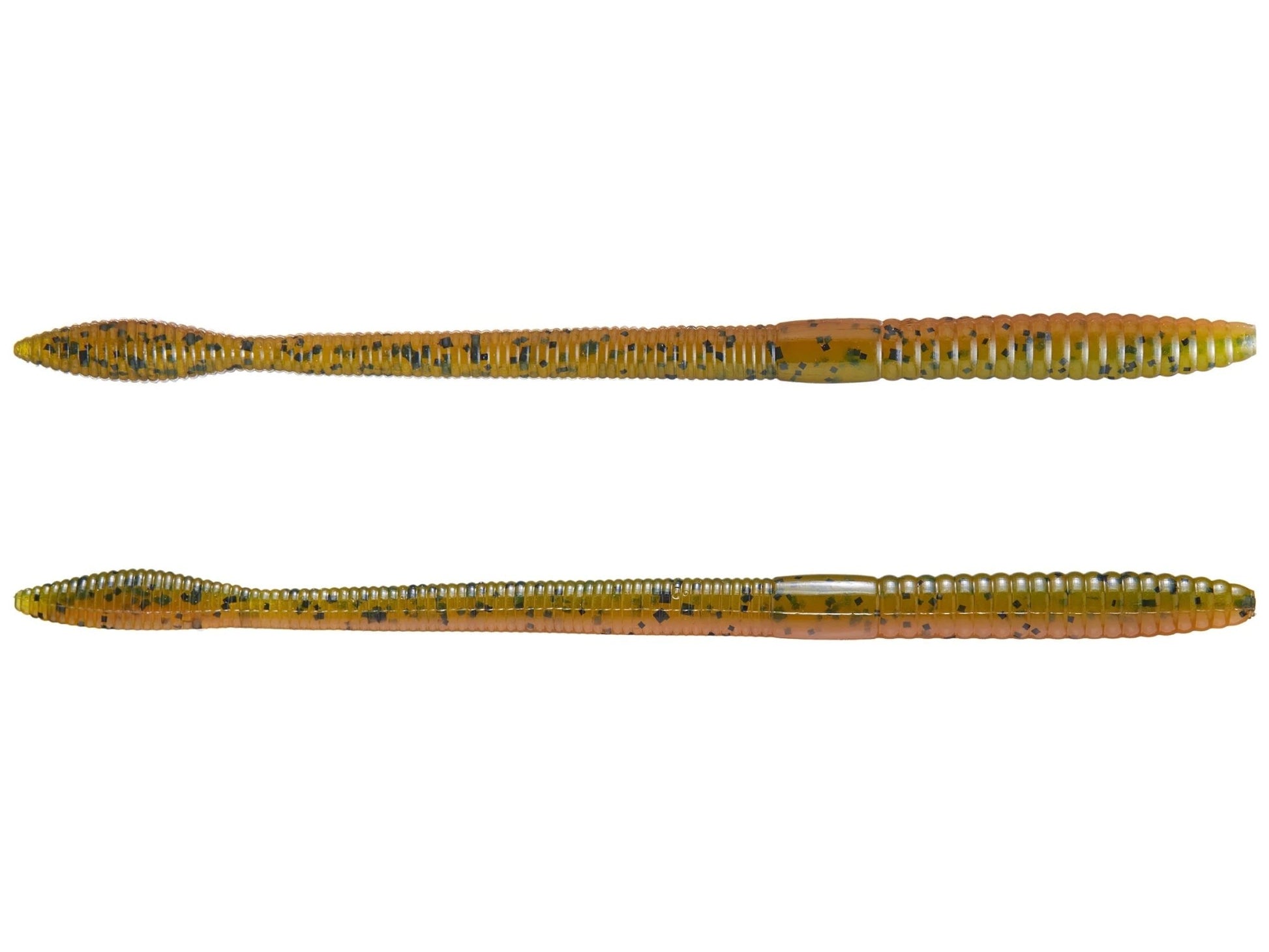 Strike King KVD Finesse Worm 5in 12ct Dirt - MarineQuest Supply