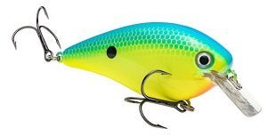 Strike King KVD Magnum Square Bill 4in 7/8oz Powder Blue/Chart - MarineQuest Supply