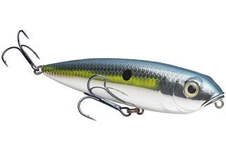 Strike King KVD Sexy Dawg Jr 3.75in 1/2oz Chrome Sexy Shad - MarineQuest Supply