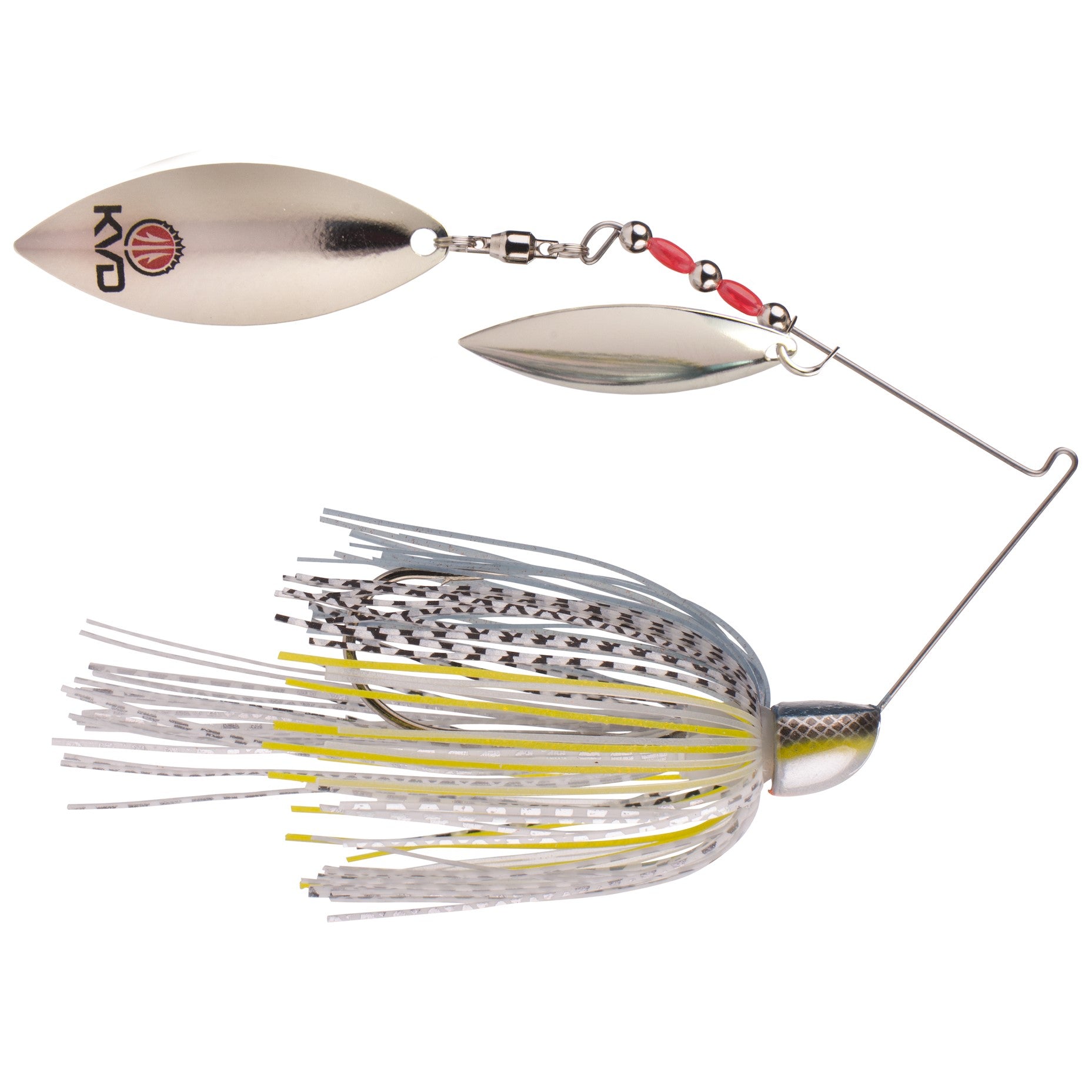 Strike King KVD Spinnerbait 1/2oz Chrome Sexy Shad - MarineQuest Supply
