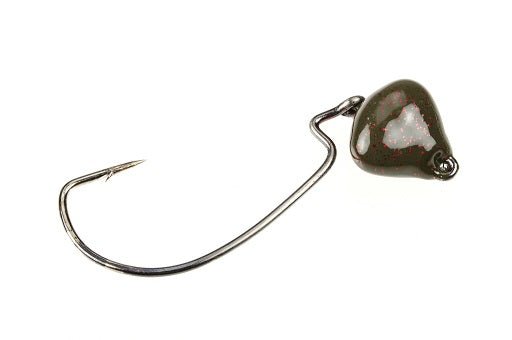 Strike King Mark Davis Jointed Structure Head 1/2oz 2ct Green Pumpkin - MarineQuest Supply