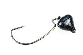 Strike King Mark Davis Jointed Structure Head 3/4oz 2ct Black/Blue - MarineQuest Supply