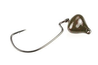 Strike King Mark Davis Jointed Structure Head 3/4oz 2ct Green Pumpkin - MarineQuest Supply