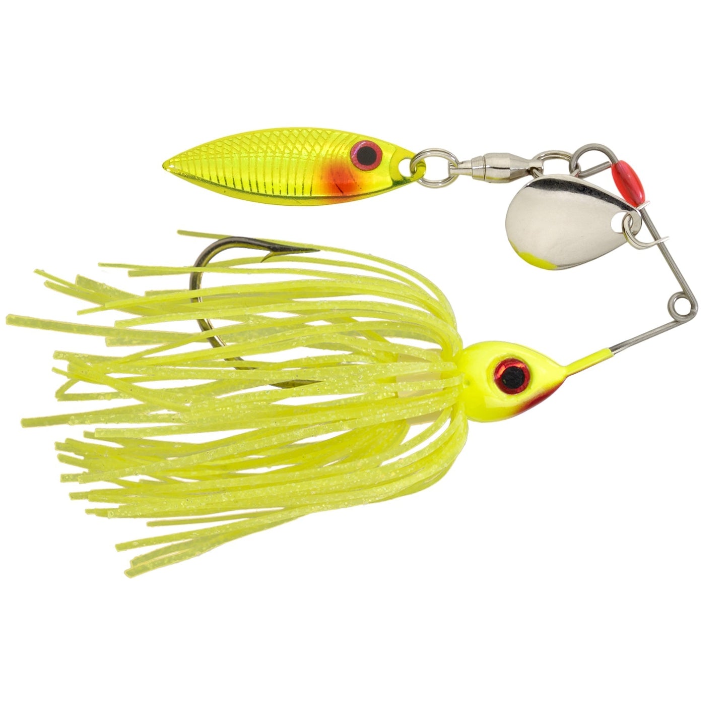 Strike King Mini - King Red Eyed Spinnerbait / Chartreuse - MarineQuest Supply