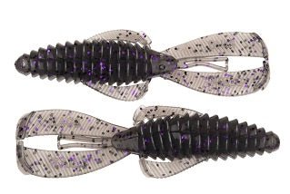 Strike King Rage Bug 4in 7pk Smoke Purple Black Flake - MarineQuest Supply