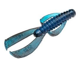 Strike King Rage Ned Bug 2.5in 9ct Black Blue Swirl - MarineQuest Supply