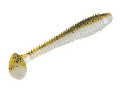 Strike King Rage Swimmer 3.25in 8ct Green Pumpkin Pearl Belly - MarineQuest Supply