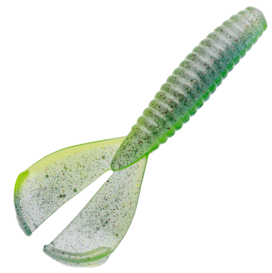 Strike King Rage Twin Tail Menace Grub 4in 8ct Sexy Shad 2.0 - MarineQuest Supply