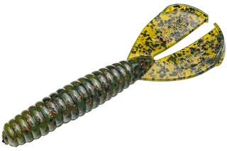 Strike King Rage Twin Tail Menace Grub 4in 8ct Watermelon Red Flake - MarineQuest Supply