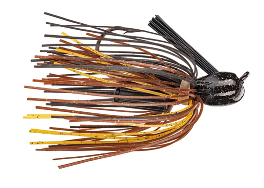Strike King Rattlin Pro Model Jig 1/2oz Black/Brown Amber - MarineQuest Supply