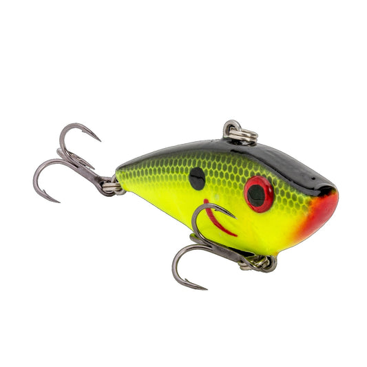 Strike King Red Eye Bitsy Shad 1.75in 3/16oz Black Back Chart. - MarineQuest Supply