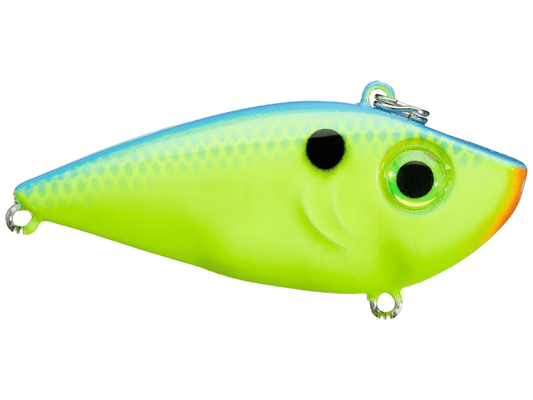 Strike King Red Eye Shad 3/8oz Powder Blue Black Chart. - MarineQuest Supply