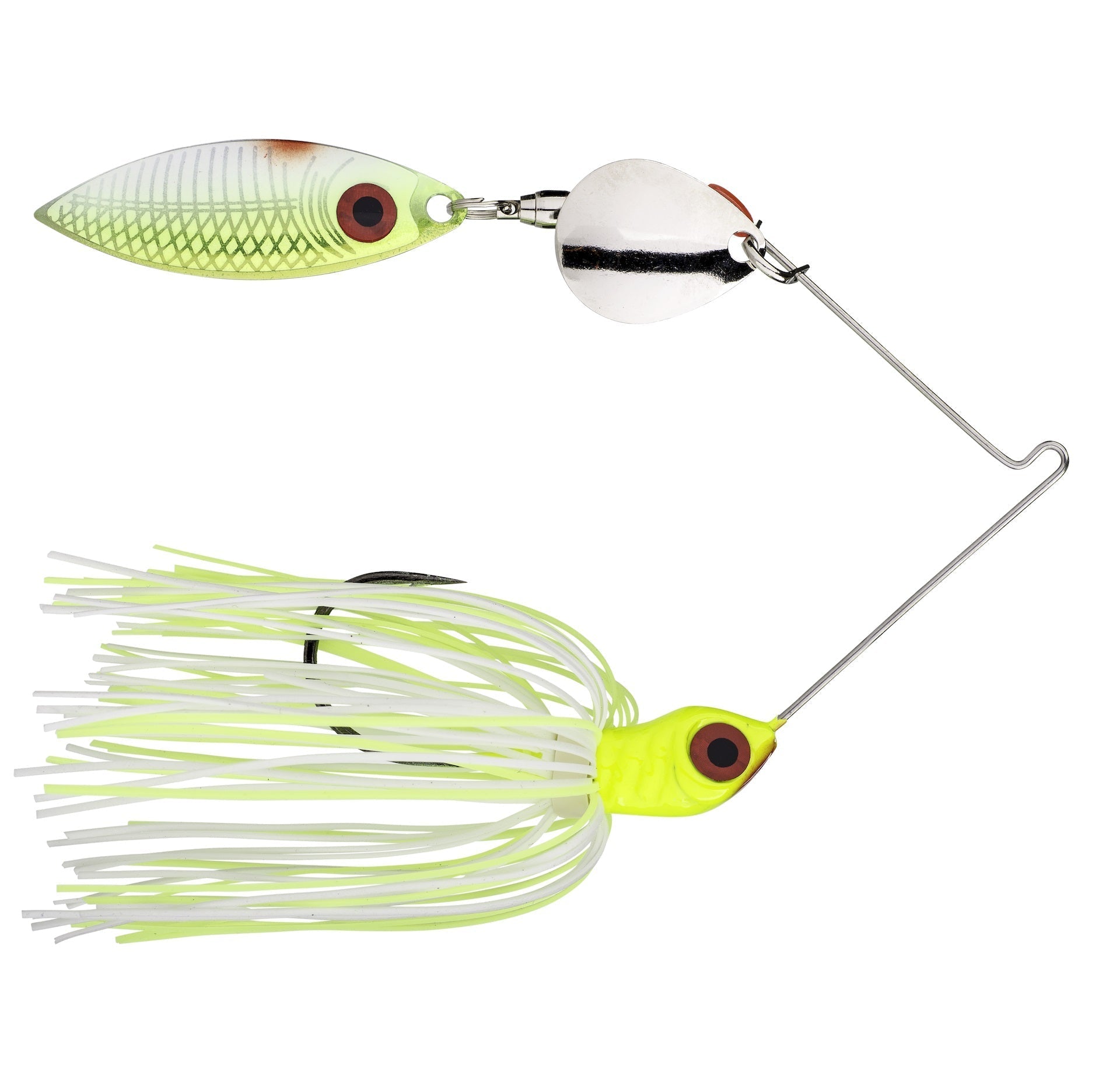 Strike King Red Eyed Special Spinnerbait / Chartreuse/White - MarineQuest Supply