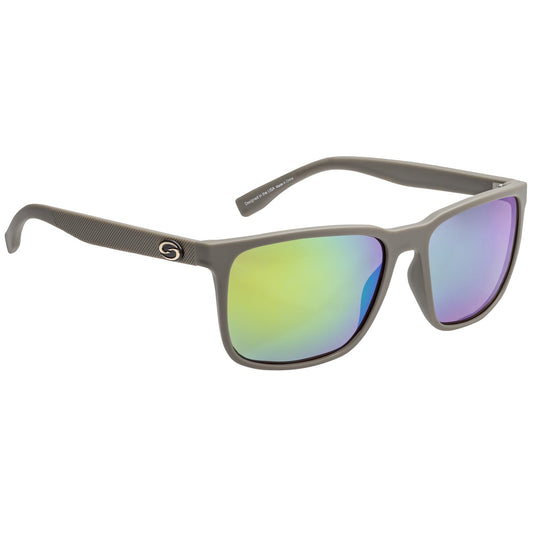 Strike King Sunglass S11 Optics Dark Earth Frame Green Mirror - MarineQuest Supply