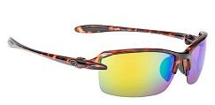 Strike King Sunglass SK Plus Sabine Tortoise Shell - Green Mirror - MarineQuest Supply