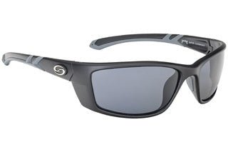 Strike King Sunglass SK Plus Shiny Black/Shiny Mirror Lens - MarineQuest Supply