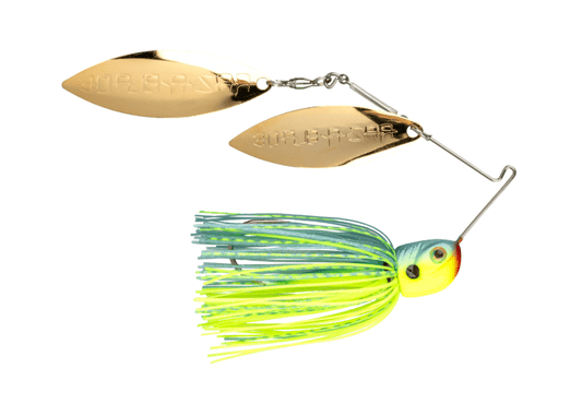 Strike King TG BD Spinnerbait 1oz Chart/Pwdr Blue - MarineQuest Supply