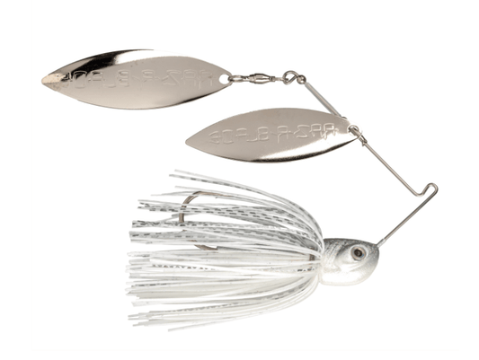 Strike King TG BD Spinnerbait 1oz White Chrome - MarineQuest Supply
