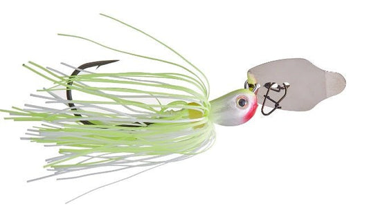 Strike King Thunder Cricket Vibrating Swim Jig 3/8 Chart/White - MarineQuest Supply