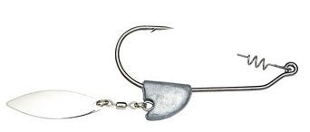 Strike King Tour Blade Belly Blade 1/8oz 5/0 2ct Unpainted - MarineQuest Supply