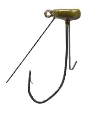 Strike King Tour Grade Ned Jig Head Weedless 3/16oz Green Pump - MarineQuest Supply