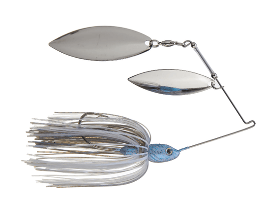 Strike King Tour Grade Spinnerbait 3/4 oz (Willow/Willow) - Blue Glimmer - MarineQuest Supply