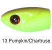 Strikezone Peek - A - Boo Weight 1/8 Pumpkin/Chart - MarineQuest Supply