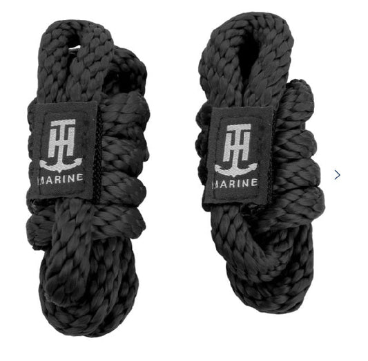 TH Marine Fender Line 3/8in x 60in Black - MarineQuest Supply