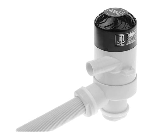 TH Marine Livewell Pump 800GPH Thru Hull - MarineQuest Supply