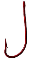 Tru Turn Catfish Hook Red Size 4/0 3ct - MarineQuest Supply