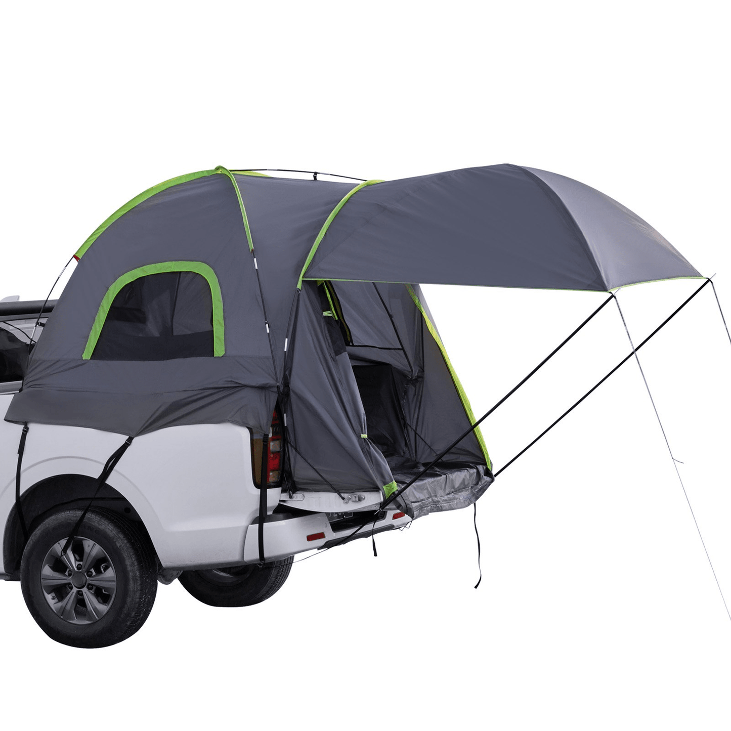 Truck Tent 8.0 - 8.2ft Waterproof PU2000 Truck Bed Camping Tent 2 - 3 Person - MarineQuest Supply
