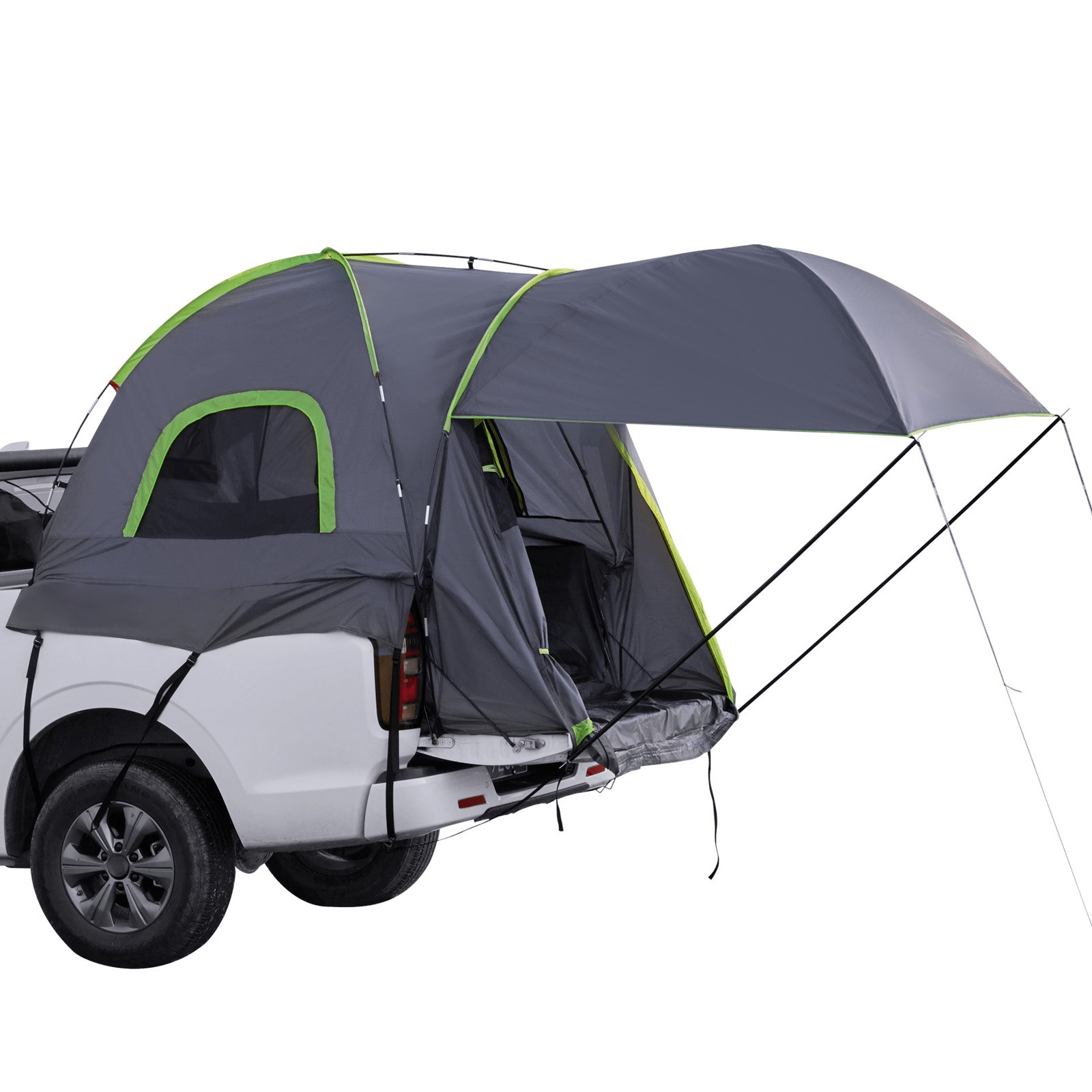 Truck Tent 8.0 - 8.2ft Waterproof PU2000 Truck Bed Camping Tent 2 - 3 Person - MarineQuest Supply