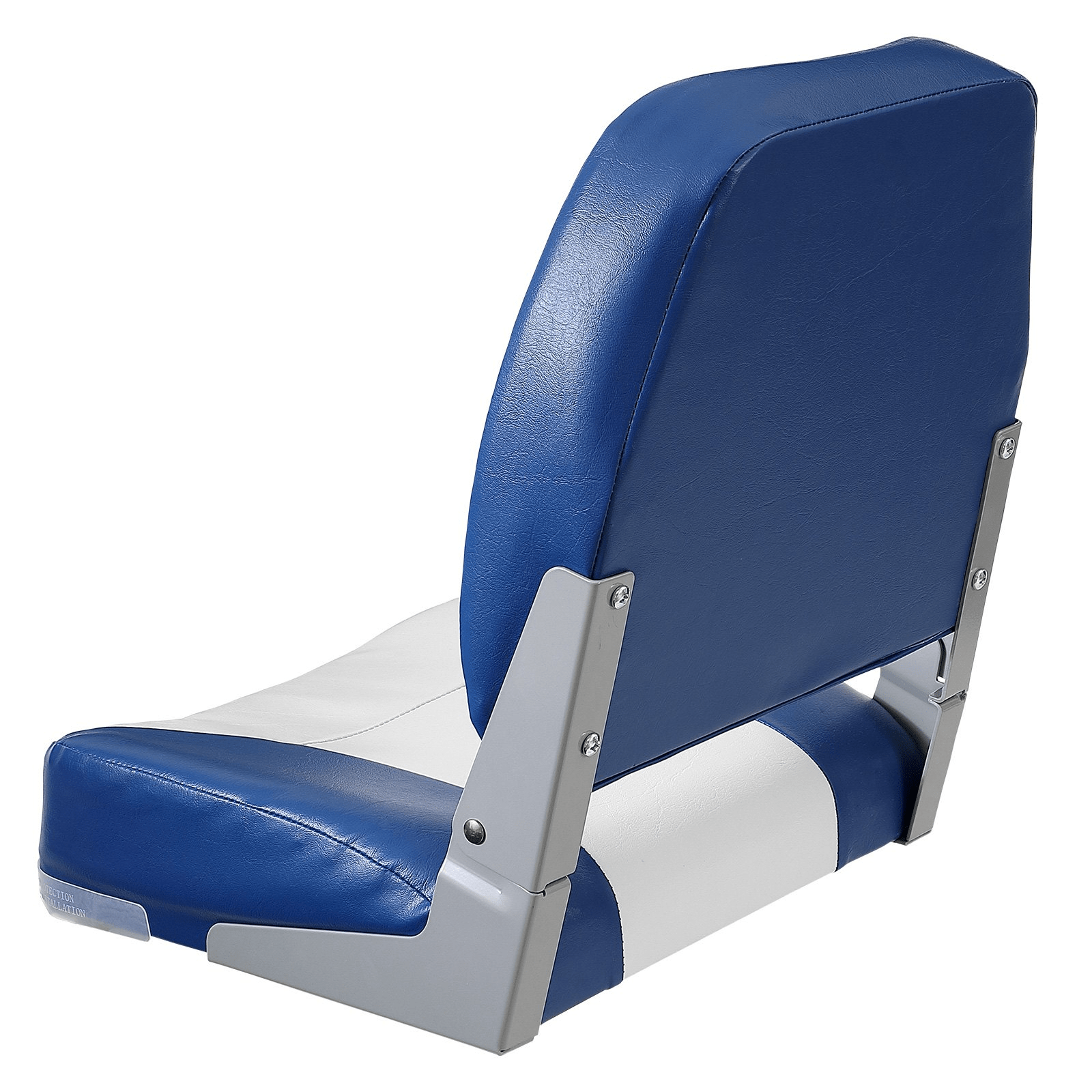 VEVOR Boat Seat Low Back Fold - Down Fishing Boat Chair with Sponge Padding 2 Pack - MarineQuest Supply