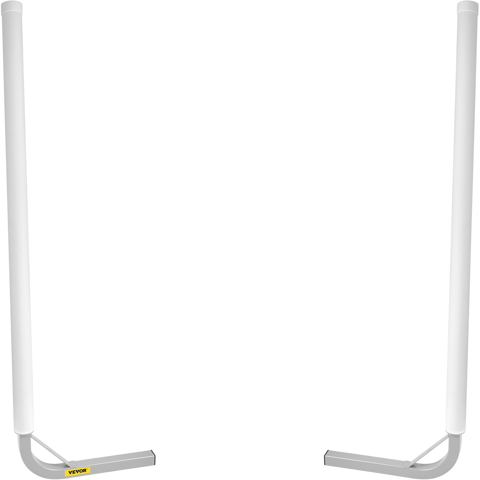 VEVOR Boat Trailer Guide - on, 60", 2PCS Steel Trailer Post Guide ons, w/White PVC Tube Covers, Complete Mounting Accessories Included, for Ski Boat, Fishing Boat or Sailboat Trailer - MarineQuest Supply